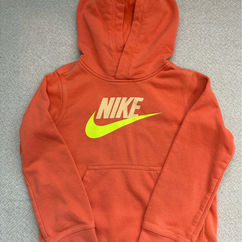Orange Nike Hoodie